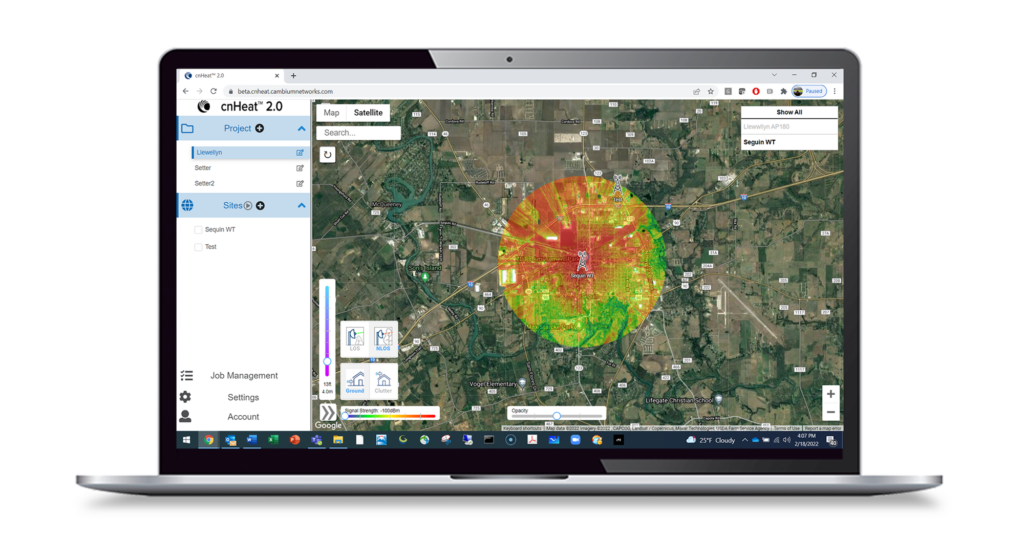 image of cnHeat on laptop