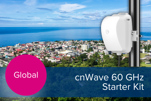 Promotion: Get your cnWave 60 GHz starter kit while supplies last.